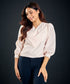Polka Dot Printed Pink Top
